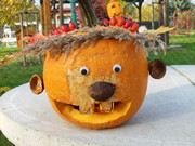 Veselé dýňování s rodiči